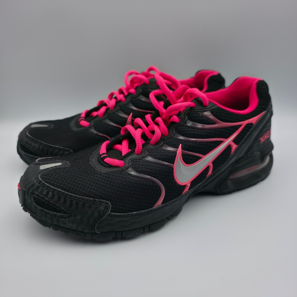 Nike Air Max Torch 4 Womens Running Shoes Black Pink 343851-006 Size 8.5